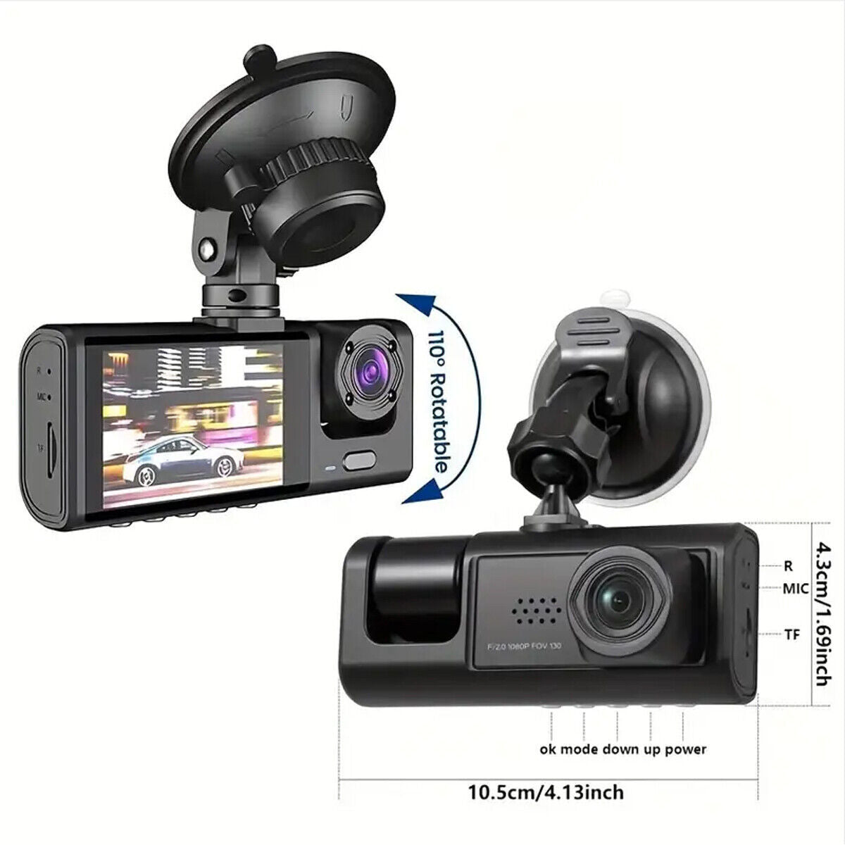 CleanDrive™ Vision Pro Dash Cam